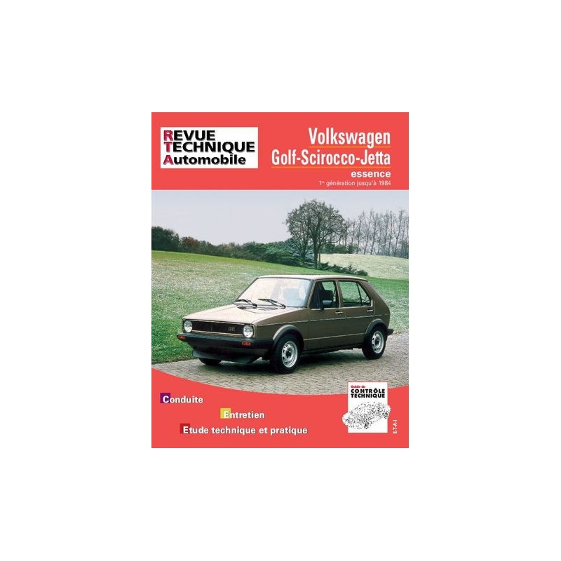 RTA Volkswagen Golf I, Scirocco I, Jetta I, essence RTA Volkswagen Golf I, Scirocco I, Jetta I, essence