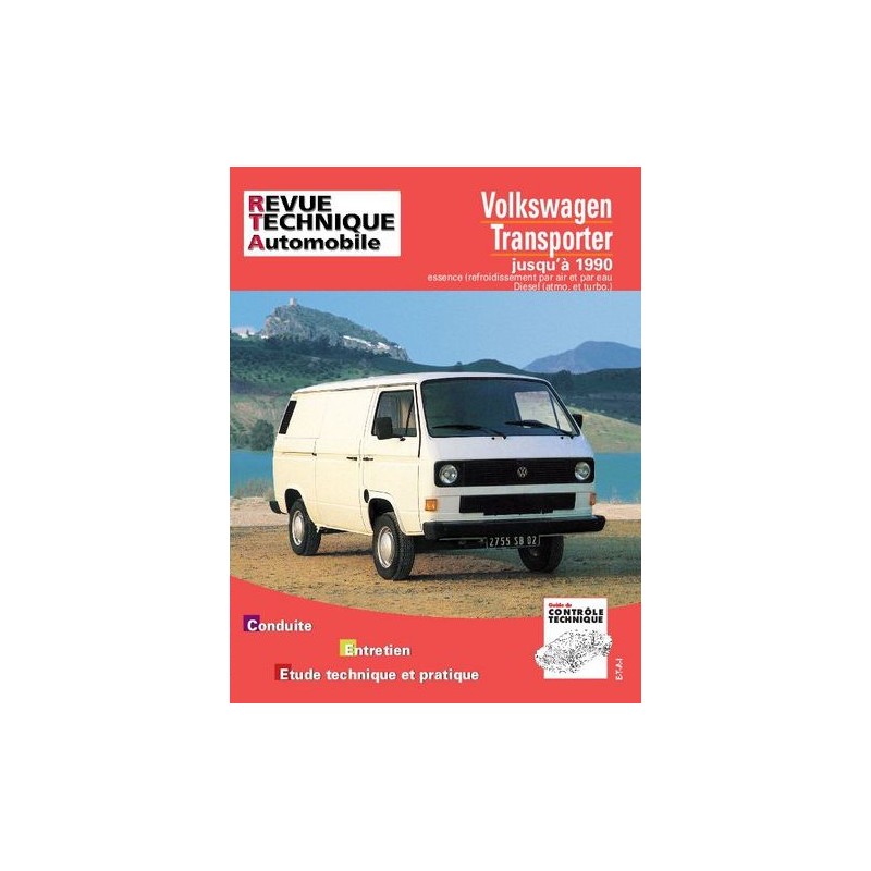 RTA Volkswagen Transporter T3, essence et Diesel