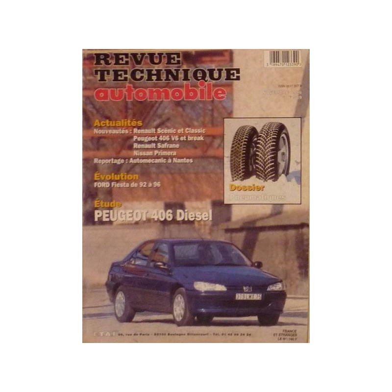 RTA Peugeot 406 phase 1, Diesel