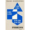 Perkins 3.144, 3.152, 4.192, 4.203, 6PF288 et 6PF305, notice d'entretien