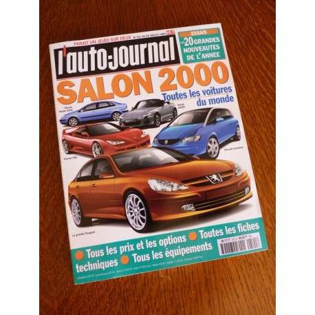 L'Auto Journal, salon 2000