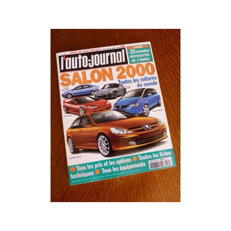 L'Auto Journal, salon 2000