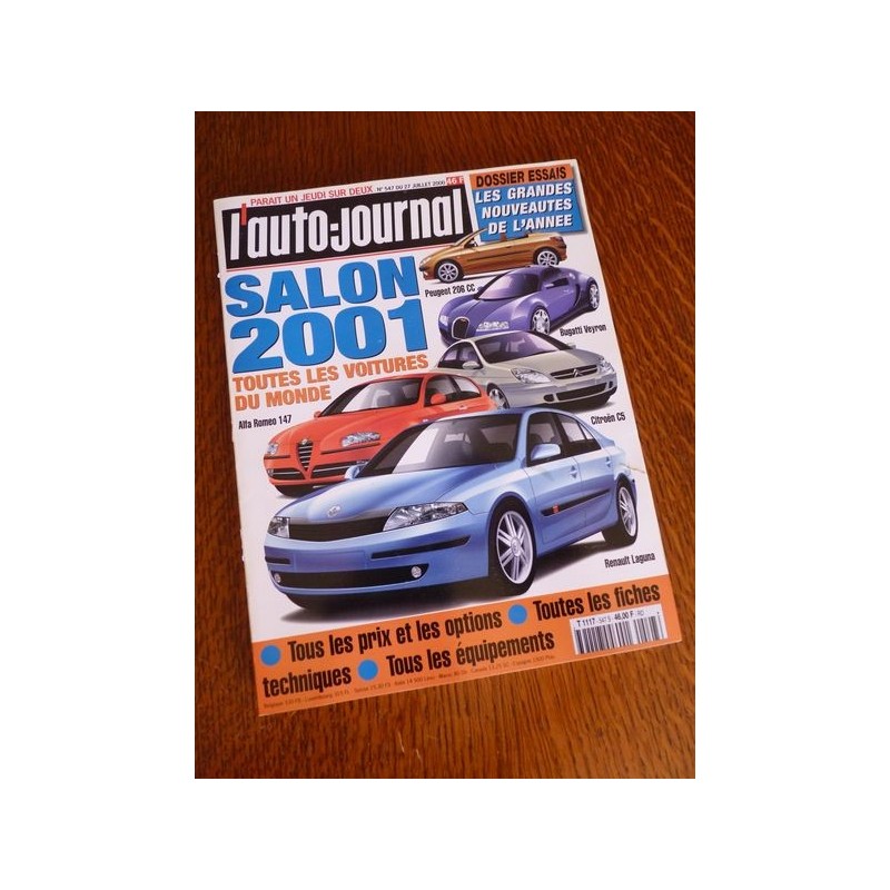 L'Auto Journal, salon 2001