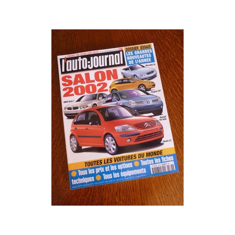 L'Auto Journal, salon 2002