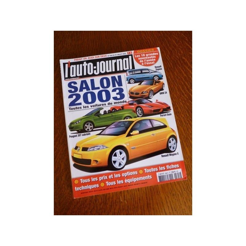 L'Auto Journal, salon 2003