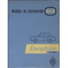 Renault Dauphine et Ondine, manuel de réparation