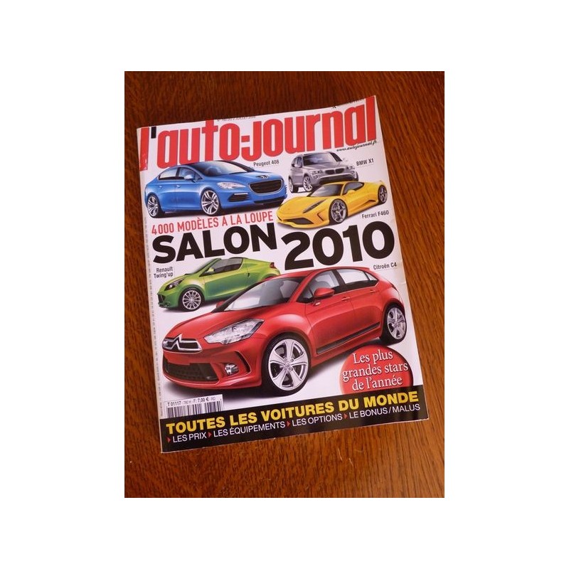 L'Auto Journal, salon 2010