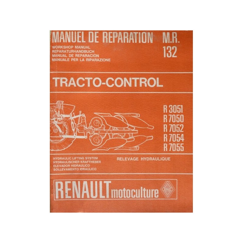 Renault relevage Tracto-Control, Manuel de réparation