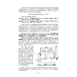 Renault Voltigeur et Goélette, notice d'entretien