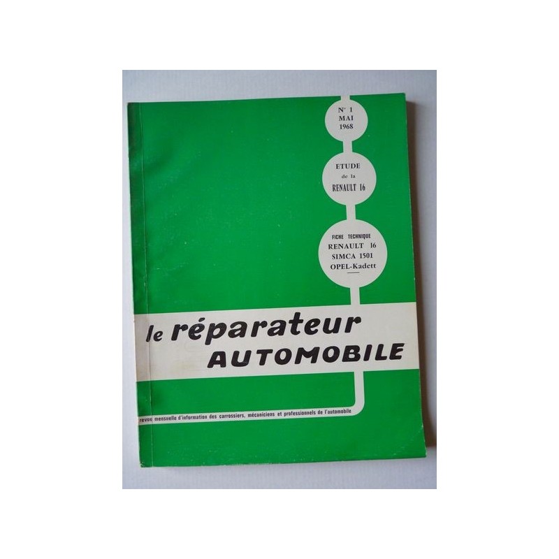 Le Réparateur Automobile, Renault 16 R1150