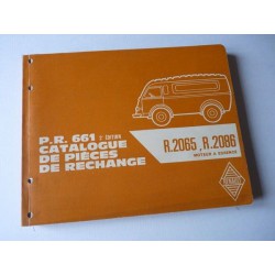 Renault Goélette et Voltigeur essence, catalogue de pièces original