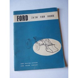 Ford chargeur 770, 780, notice et catalogue de pièces original