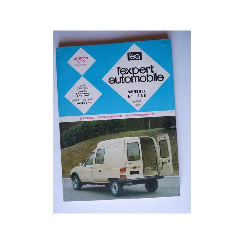 L'EA Citroën C15 essence et Diesel 1984-89