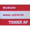 Suzuki TS50ER AP, notice d'entretien