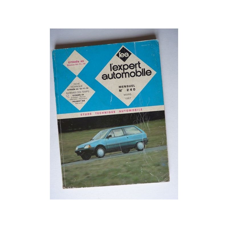 L'EA Citroën AX 10 ,11, 14 (phase 1) L'EA Citroën AX 10 ,11, 14 (phase 1)