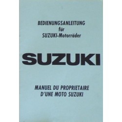 Manuel du propriétaire Suzuki