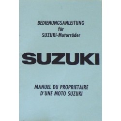 Manuel du propriétaire Suzuki