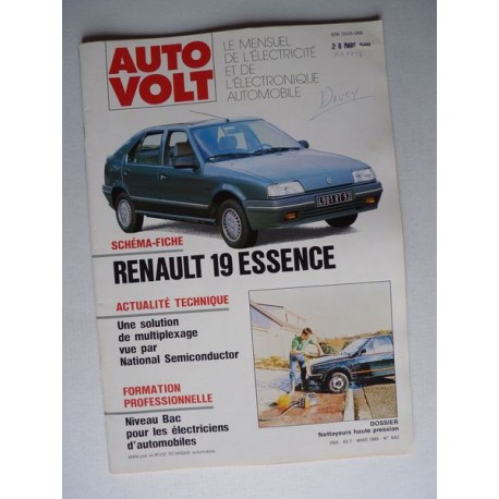 Auto Volt Renault 19 phase 1, essence