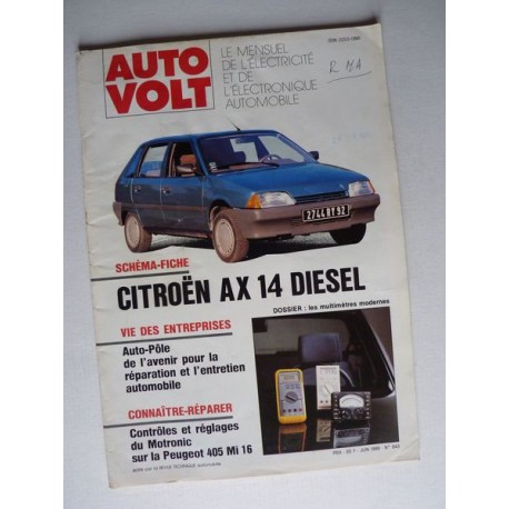 Auto Volt Citroën AX 14 Diesel, phase 1
