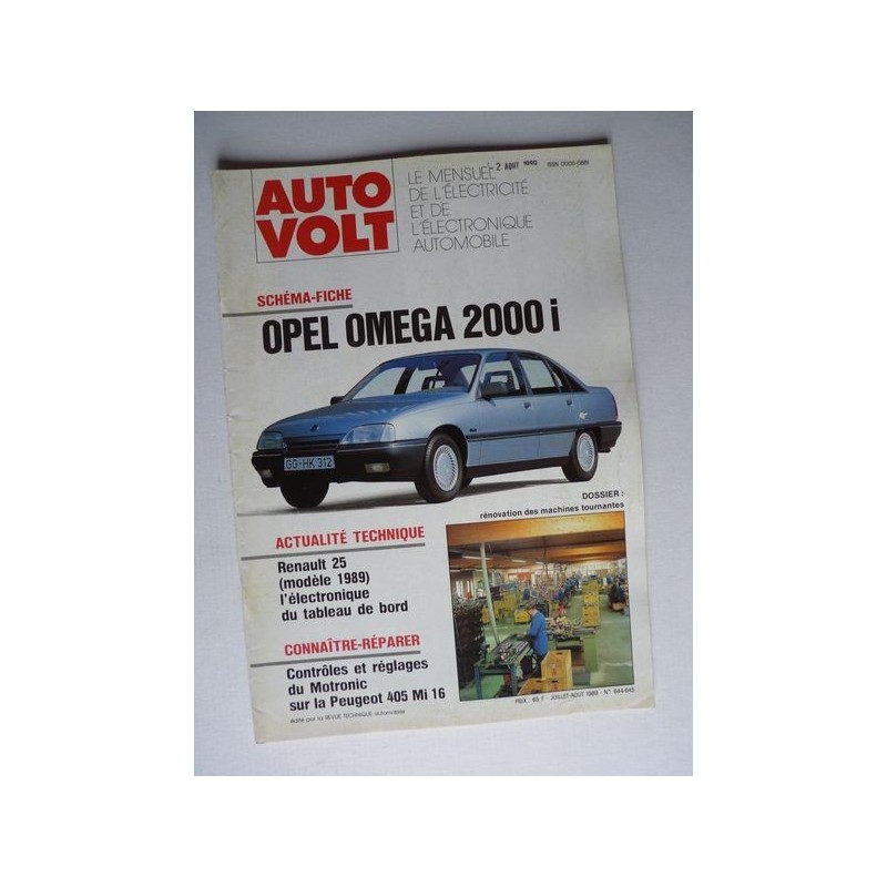 Auto Volt Opel Omega 2000i (A)