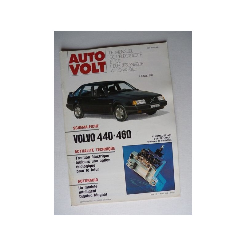 Auto Volt Volvo 440, 460 GLE, GLT, Turbo