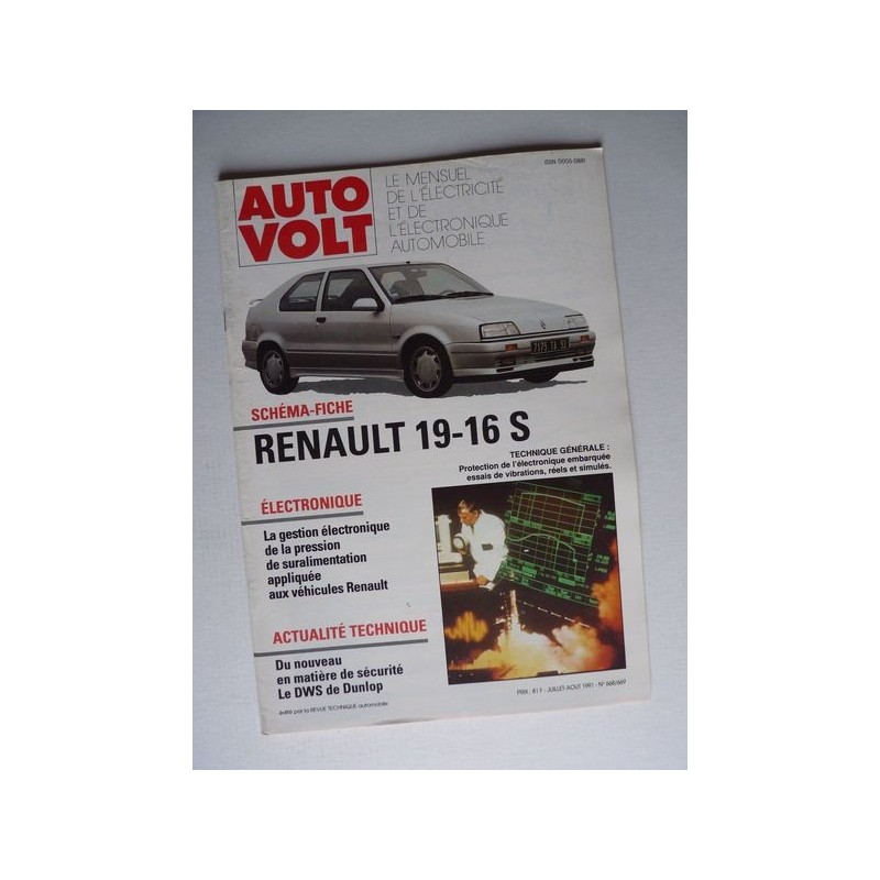 Auto Volt Renault 19 16S