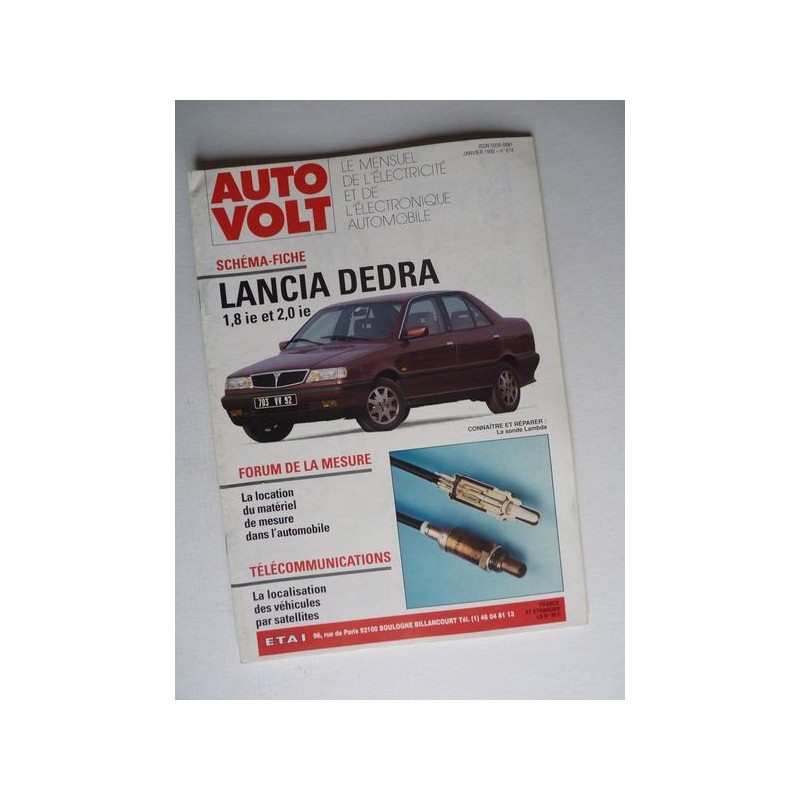 Auto Volt Lancia Dedra 1.8ie, 2.0ie