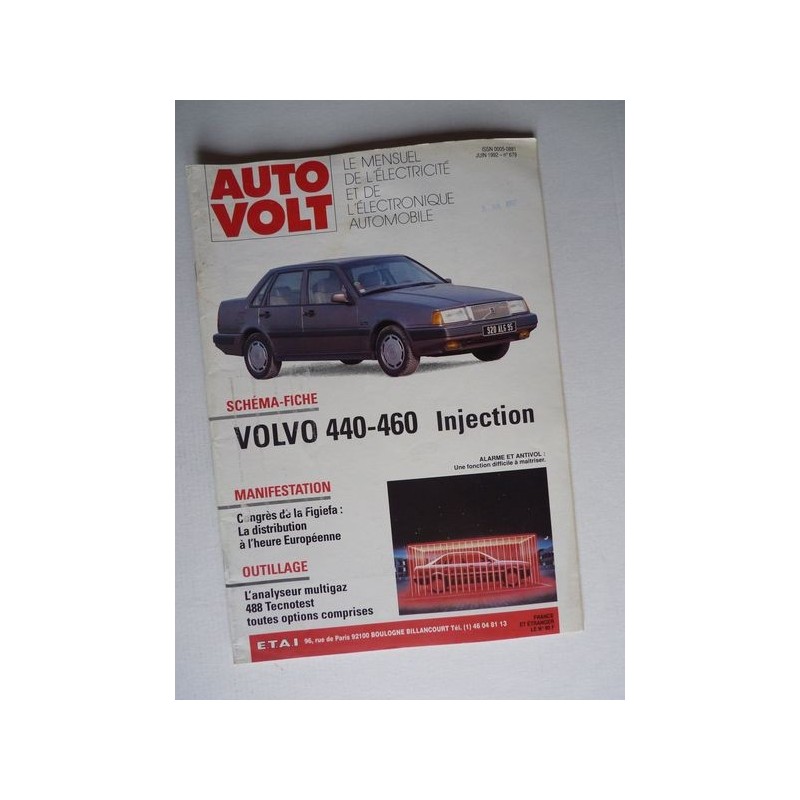 Auto Volt Volvo 440, 460 injection