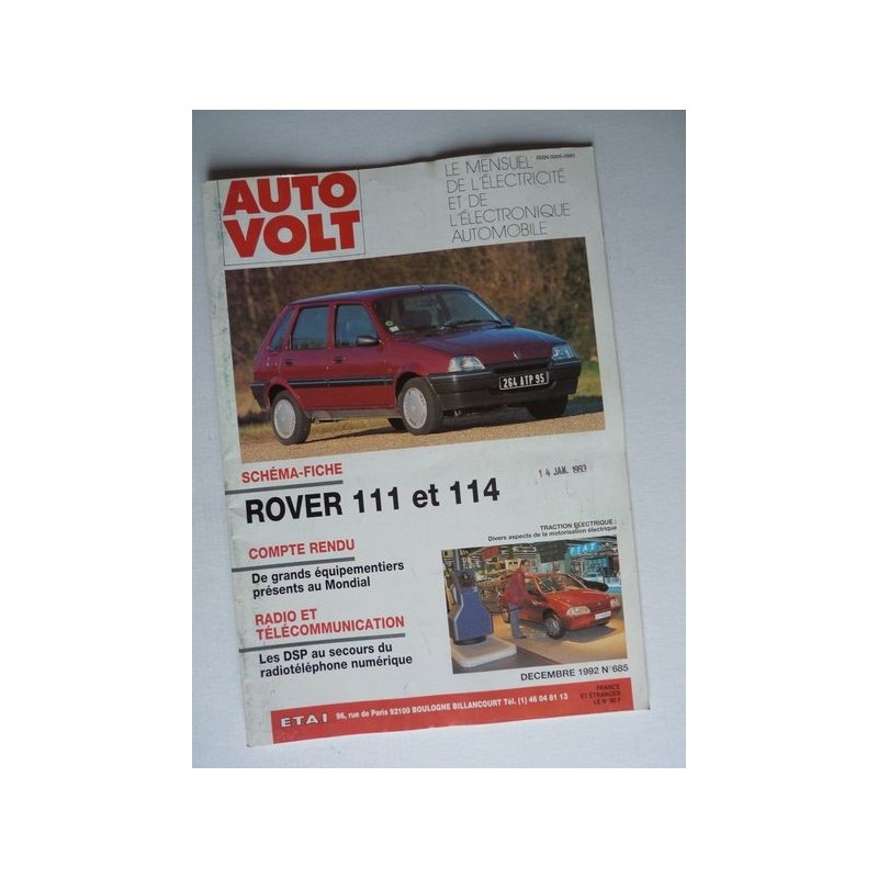 Auto Volt Rover 111, 114