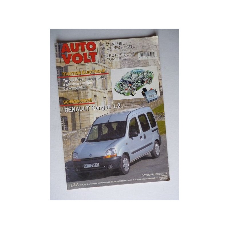 Auto Volt Renault Kangoo I phase 1, essence