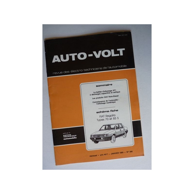 Auto Volt Fiat Regata 70, 85S