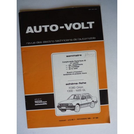 Auto Volt Ford Orion GL