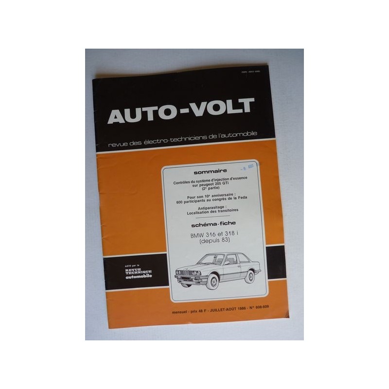 Auto Volt BMW 316, 318i (E30)