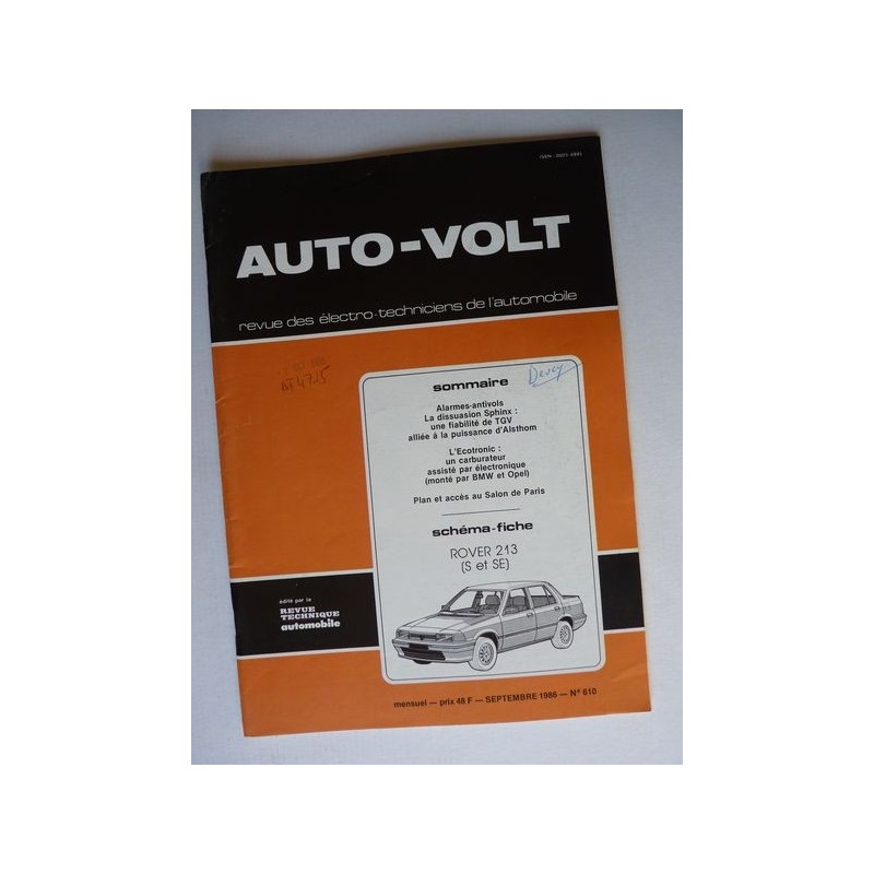 Auto Volt Rover 213 S, SE (SD3)