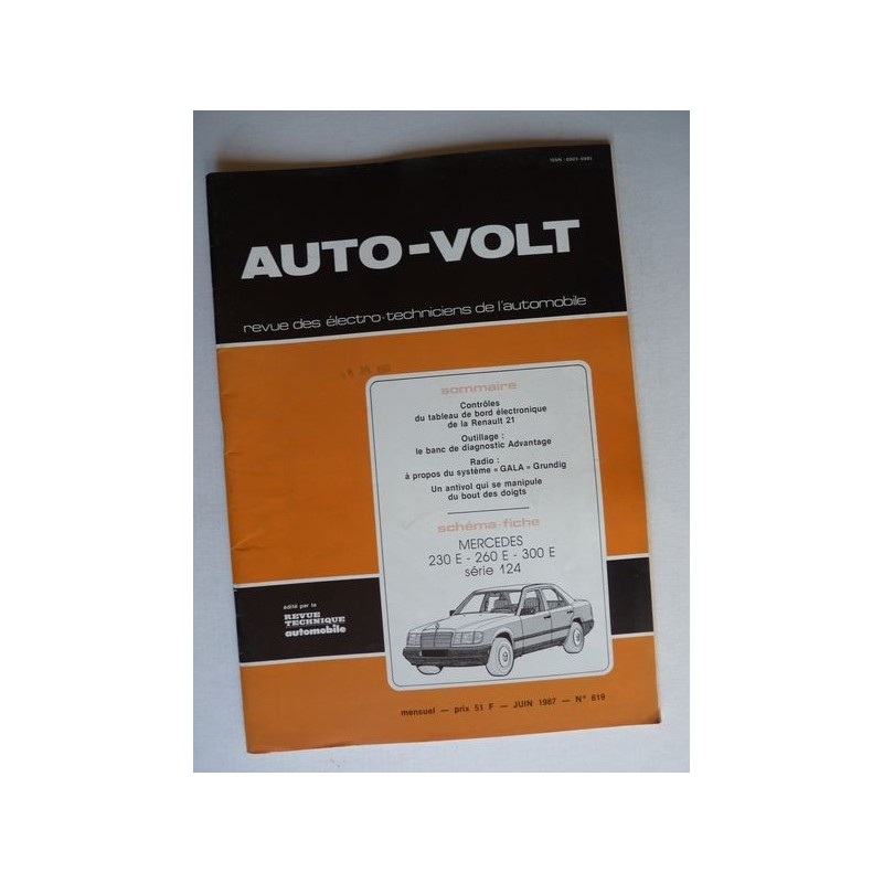 Auto Volt Mercedes 230E, 260E, 300E (w124)