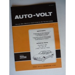 Auto Volt Peugeot 405 GL, GR, SR