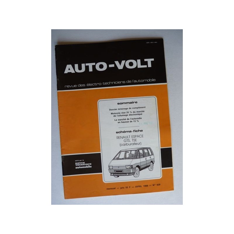 Auto Volt Renault Espace I, GTS, TSE Auto Volt Renault Espace I, GTS, TSE