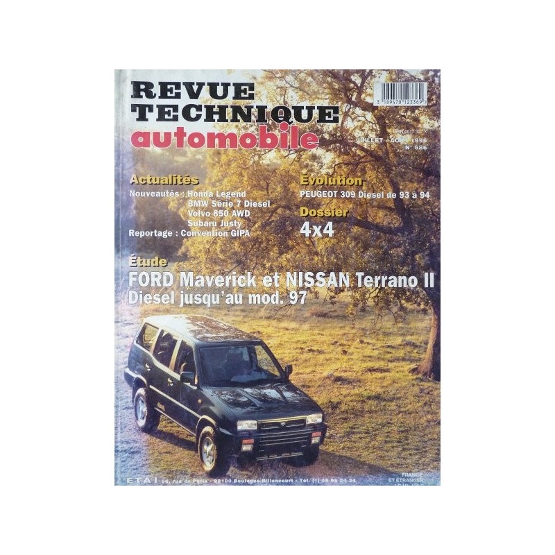 RTA Ford Maverick, Nissan Terrano II Diesel