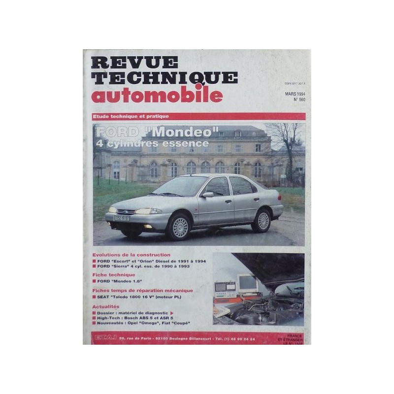 RTA Ford Mondeo I essence RTA Ford Mondeo I essence