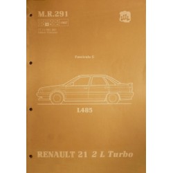 Renault 21 2 litres Turbo, manuel de réparation