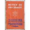 Kœhler Escoffier 4 temps, notice d'entretien