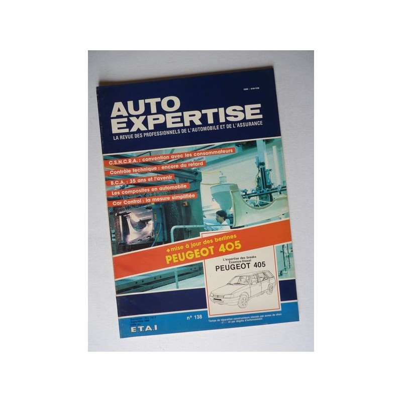 Auto Expertise Peugeot 405 break