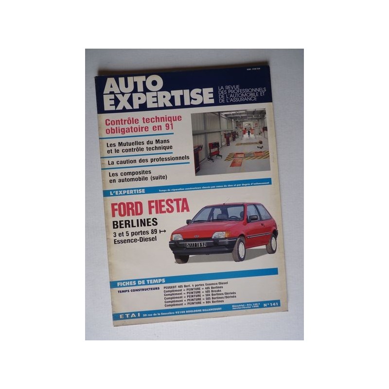 Auto Expertise Ford Fiesta III, 3 et 5 portes