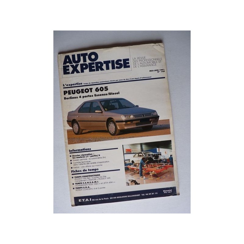 Auto Expertise Peugeot 605