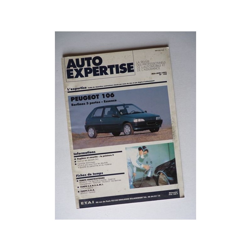 Auto Expertise Peugeot 106, 3 portes