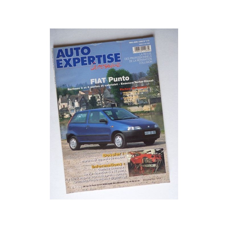 Auto Expertise Fiat Punto I berline et cabriolet