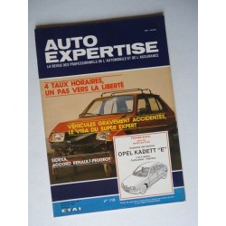 Auto Expertise Opel Kadett E, essence