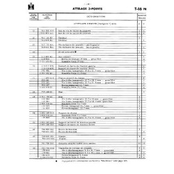 McCormick D-326, D-439, catalogue de pièces