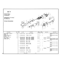 Honda Civic 1977-78, catalogue de pièces