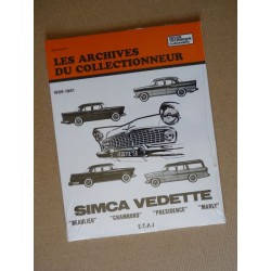 Les Archives Simca Vedette 1958-61
